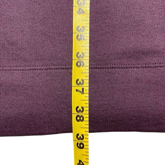 J.Jill Fit French Terry Embroidered Shift Dress Size 2X Long Sleeve Purple EUC - Picture 15 of 16